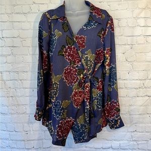 Emelia true wrap gorgeous blouse
